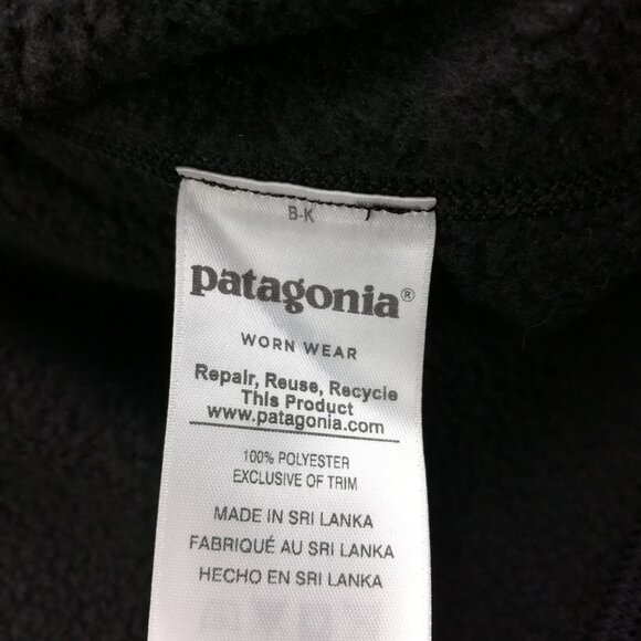 Patagonia Vest Better Sweater Full Zip Black Mens 2XL 25881 - Picture 4 of 9